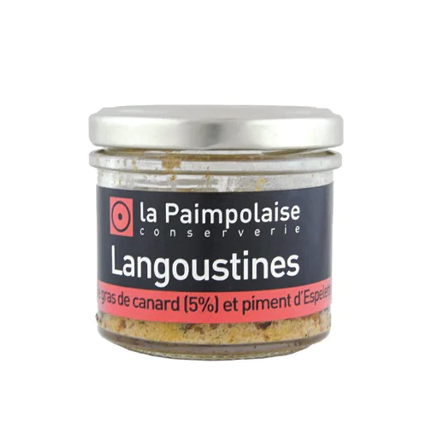 Langoustines au Foie Gras de canard 5% et Piment d&